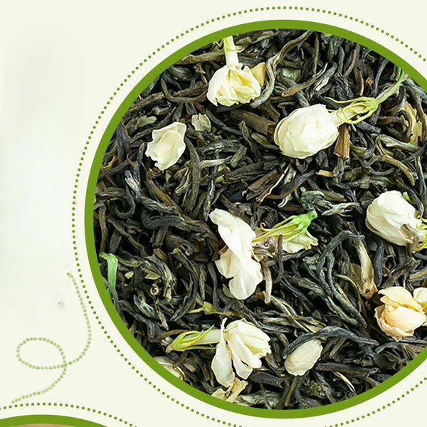 CIFbuy 100g High Mountain Certified Green Tea Natural Jasmine Tea Biluochun Green Tea