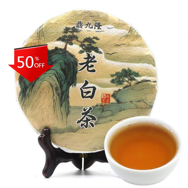 CIFbuy Landscape CHinese White Tea Old Bai Cha Tea Leaf Cake 350g Health Tea