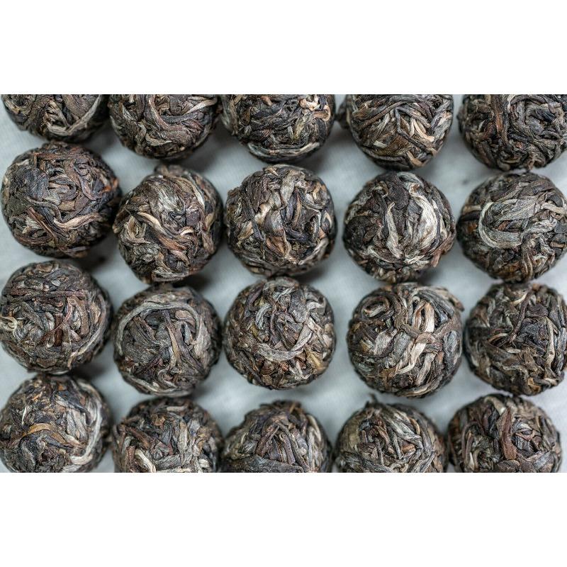 CIFbuy 500g 8g chacun Yiwu Dragon Pearl Pu-erh Raw Tea Handmade Dragon Pearl Tuocha