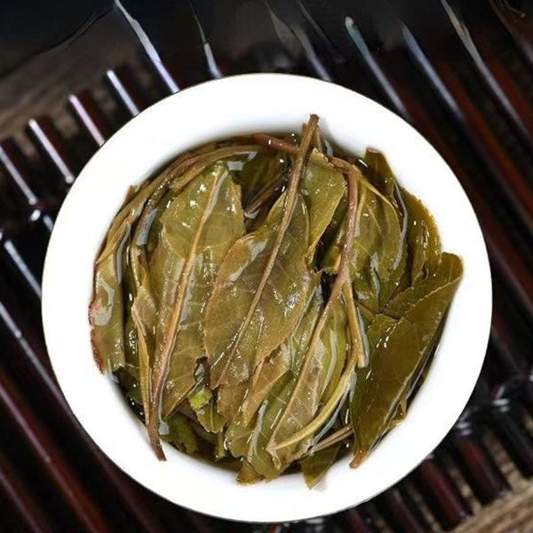 CIFbuy 4Pcs 250g Pu'er Raw Tea Brick Xigui Golden Leaves Puerh Organic Pu-erh Green Tea