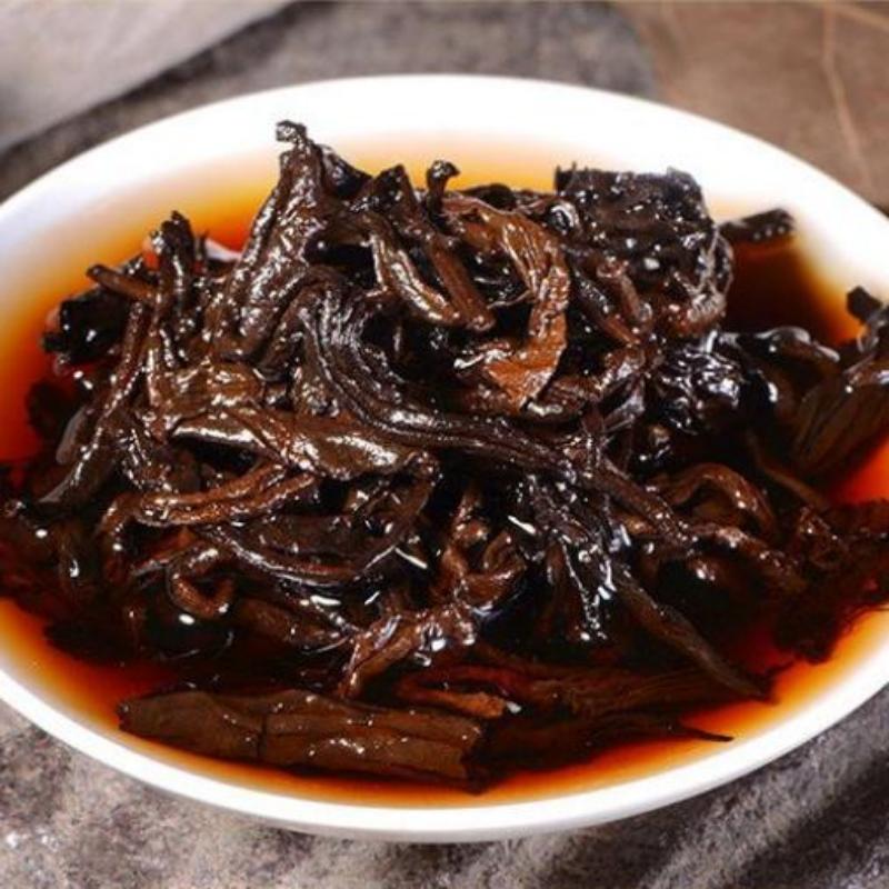CIFbuy100g Menghai Bulang Mountain Pu'er Cooked Tea Yunnan Old Tree Aged Pu-erh Tea