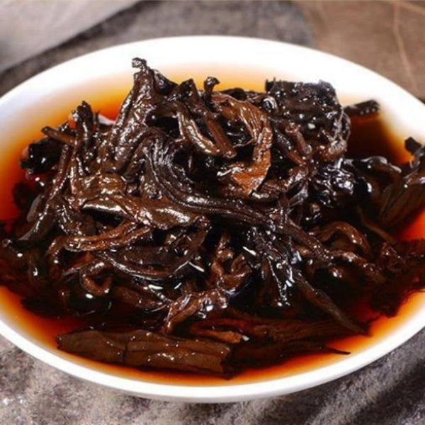 CIFbuy100g Menghai Bulang Mountain Pu'er Cooked Tea Yunnan Old Tree Aged Pu-erh Tea