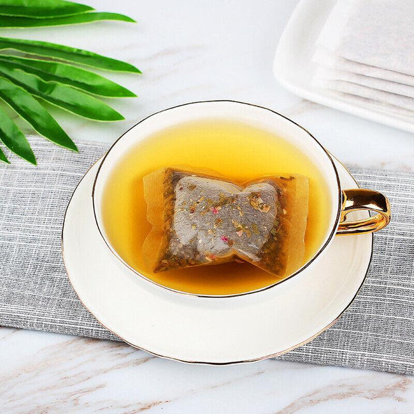CIFbuy 40 Pcs Herbal Teabags Includes Rose Lotus Leaf and White Gourd Slimming Tea 160g