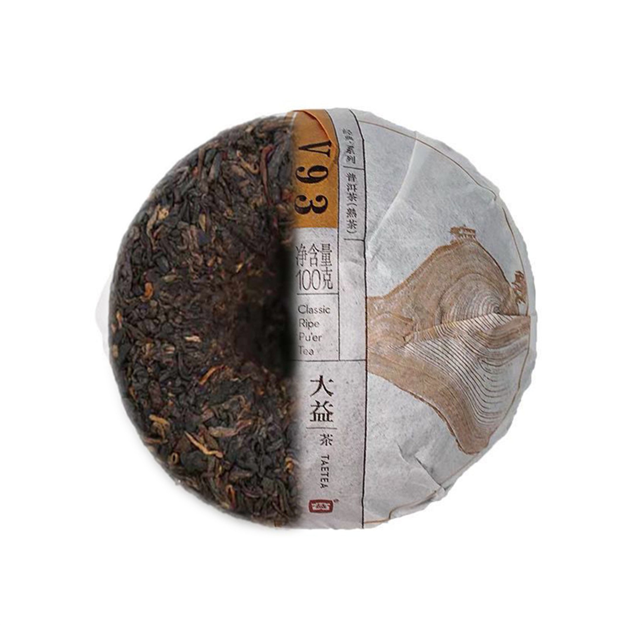V93 Batch 1701 Shu Puer Tuocha Classic Puer TAETEA Yunnan Tuo Tea 100g Main image