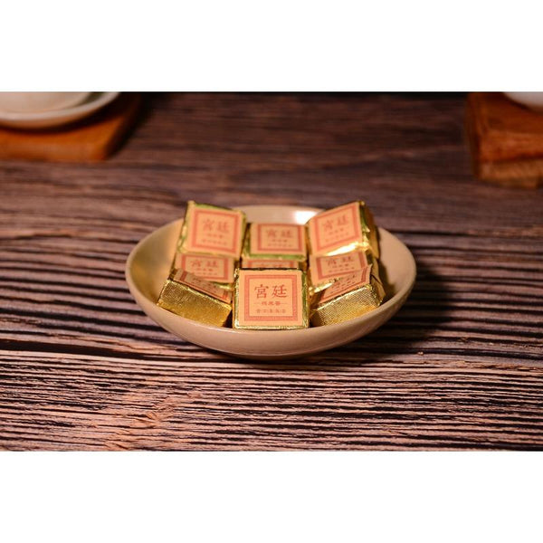CIFbuy Yunnan Jindian Small Square Brick Black Tea Leaves Glutinous Fragrance Brick Tea