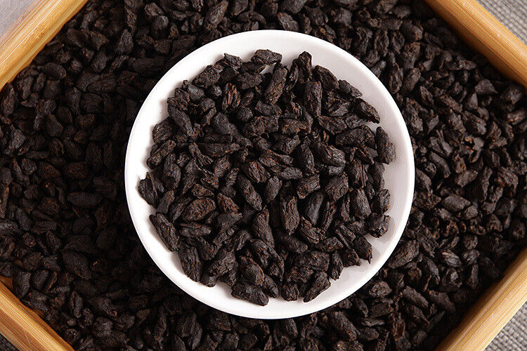 Yunnan Puerh Menghai Ripe Tea Jasmine Tea Fossil 500g Tin