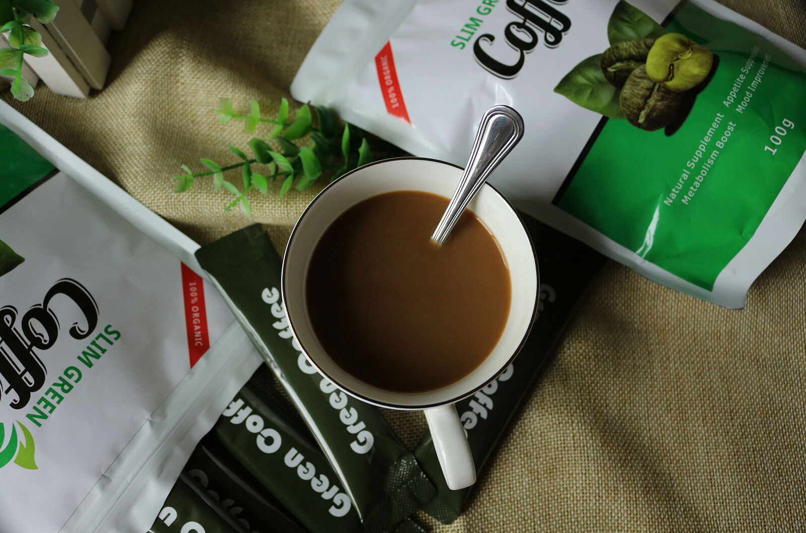 Green Coffee Weight Loss Instant Coffee Diet Shake Fat Burner Meal