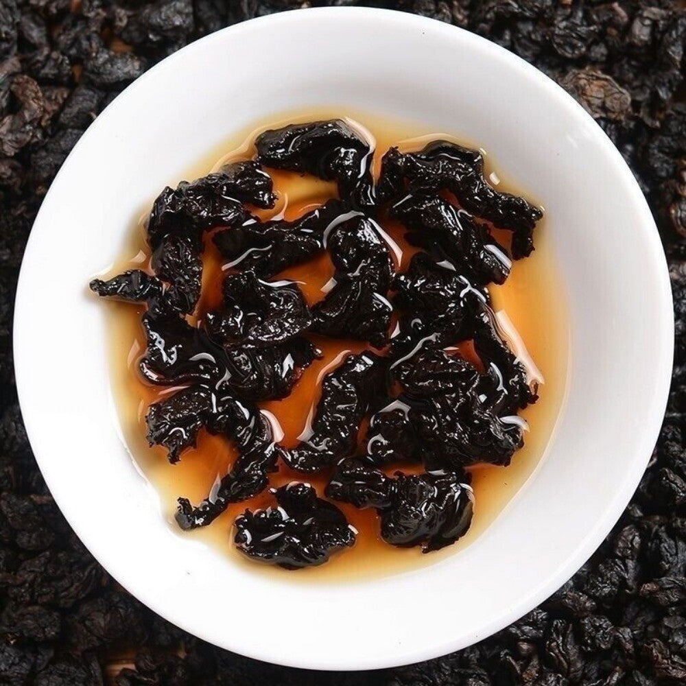 Charcoal Roasted Black Oolong Aged Tea 150g for Milk Tea Shops Hotels