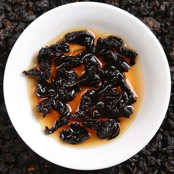 Charcoal Roasted Black Oolong Aged Tea 150g for Milk Tea Shops Hotels