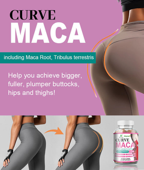Curve Maca Gummies Butt Enhancement Gummy 3g* 60 pcs/bottle