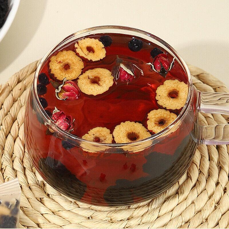 Natural Jujube, Mulberry, Rose, Green and Orange Fig Tea Sealed Packaging Main image