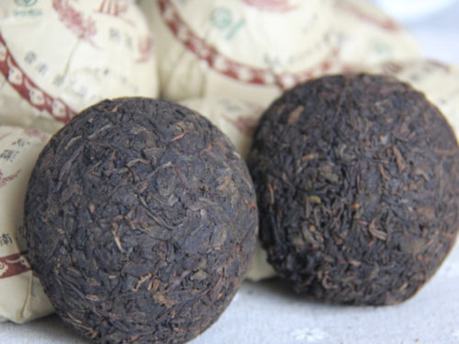 100g Chinese Ripe Puer Tea Pu-erh Tuo Tea Yunnan Mini Puerh Ball Tea Black Tea