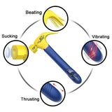 AV Massage stick hammer vibrator sucking pat massage wand sex toys for women