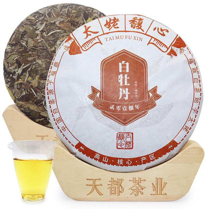 350g Fuding white tea peony tea cake Panxi Ming Qian spring tea floral fragrance Main image
