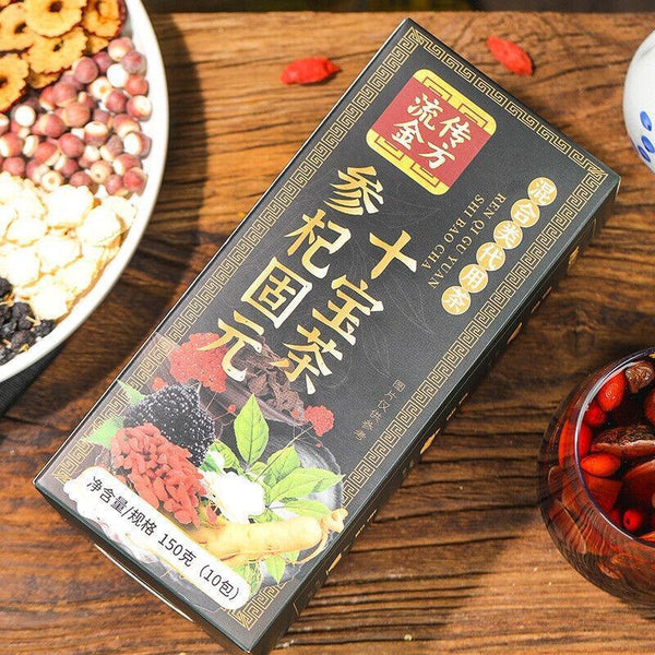 Handpicked Natural Ginseng Wolfberry Mulberry Tea 150g Combination Tea