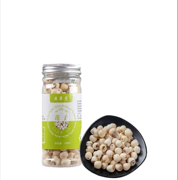 New Lotus Seeds Coreless White Lotus Seed Meat Dried Lotus Seeds 180g