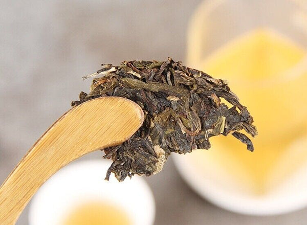 Organic Raw Puer Tea Cake WuLiangShan Raw Puer Tea Cake Natural Tea 100g/3.52oz