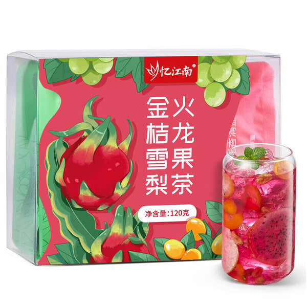 High quality Sydney Kumquat Dragon Fruit Tea Individual Sachets 120g
