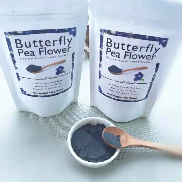 50g~500g 100% Natural Premium Butter*fly Pea Flower Powder