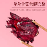 Premium Dried Roselle Hibiscus Flowers - Whole Buds for Hot/Cold Brew