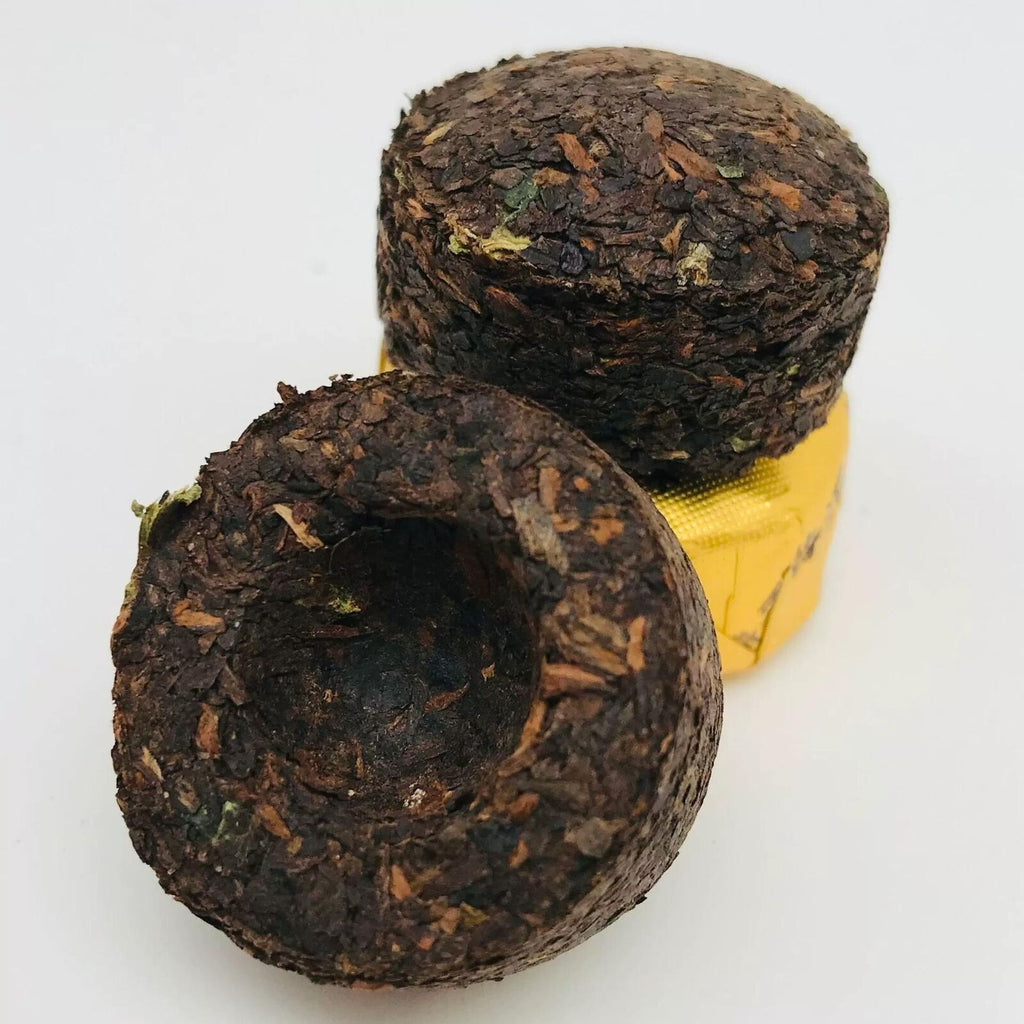 500g Aged Ripe Mini Tea Yunnan Pu'er Glutinous Rice Fragrant Xiaotuo Tea