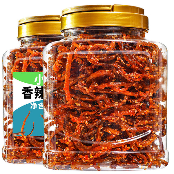 Shredded Eel Canned Seafood Snacks Spicy Honey Sesame Eel Dried Seafood