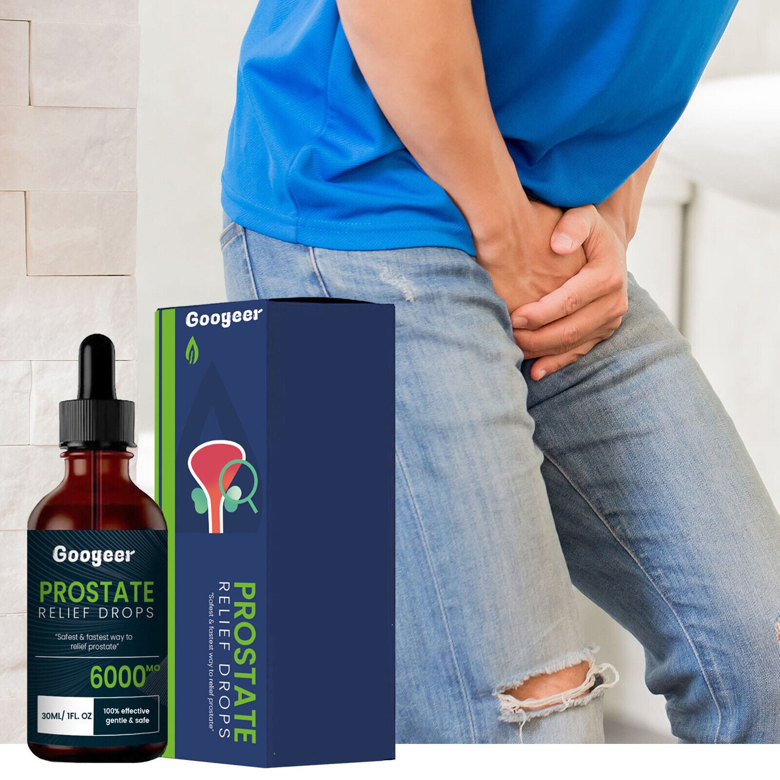 Prostata-Unterstützungstropfen für Männer mit Acetyl L-Carnitin Chlorophyll Secondary image