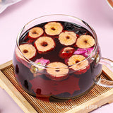 Morning C evening A prickly pear lemon blackberry rose black wolfberry bag tea