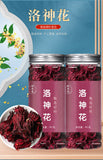 Rosehip and Hibiscus Flower Tea with Dried Roses in Tin Can 40g*2