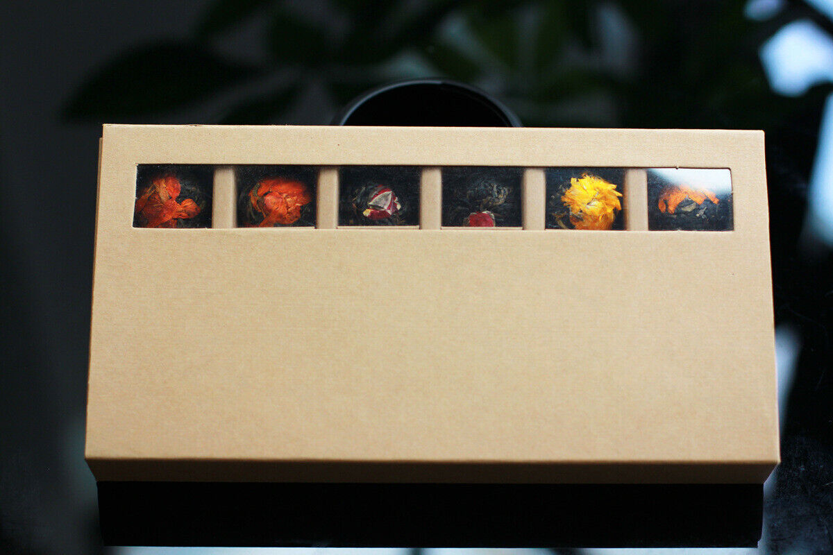 108g Yunnan Pu-erh Tea Raw Tea Rose Black Tea Dragon Pearl Jasmine Dragon Pearl Secondary image