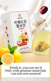 180g/30 Bags Healthy Drink Herb Tea Bag Lemon Red Bean Job's Tears Tea