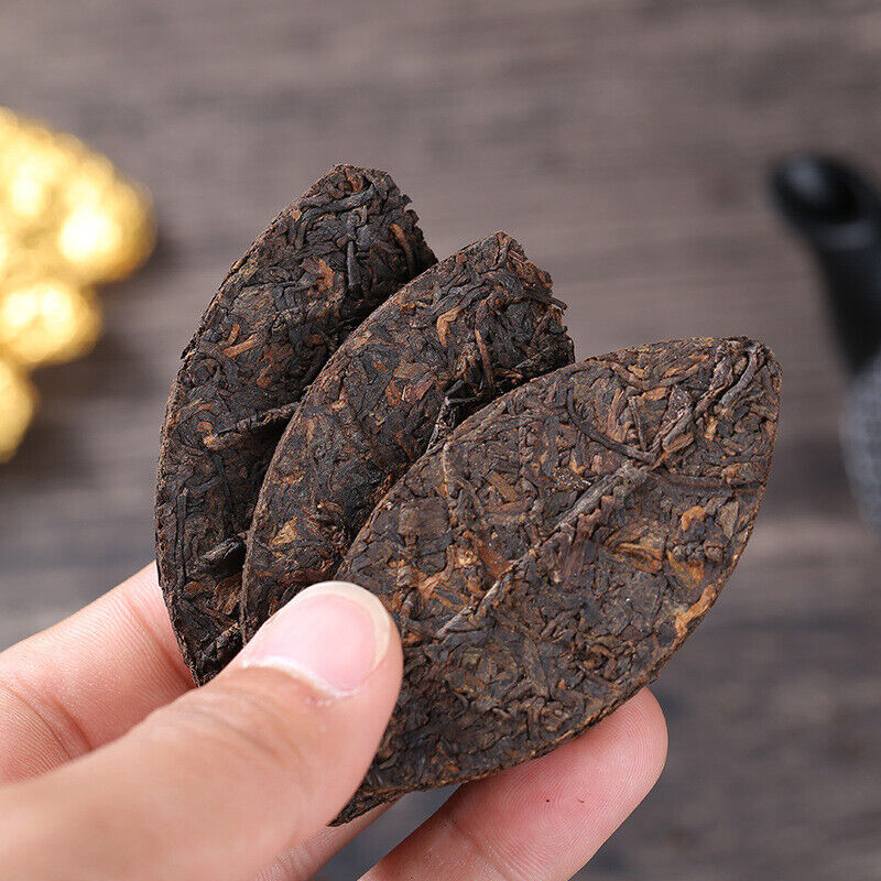 Yunnan Pu'er Golden Leaf Menghai Ripe Tea 500g Ripe Tea Golden Leaf