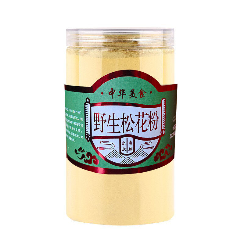 Premium Pine Pollen From Changbai Mountain Masson Wild Pine Pollen Bottled