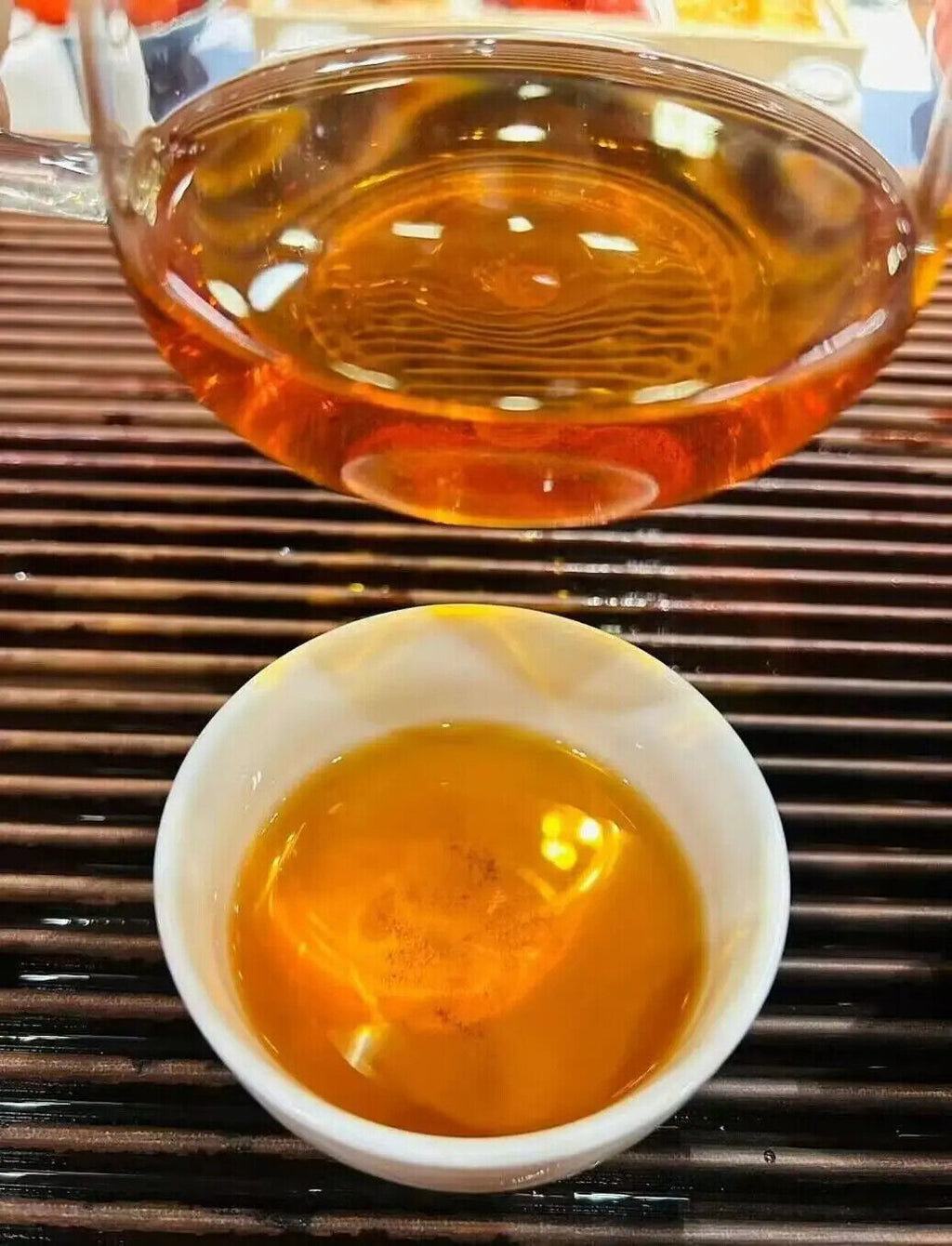 Old China Tea Raw Puerh Tea 357g Yunnan Qi Zi Bing Cha Ripe Puer Tea Cake