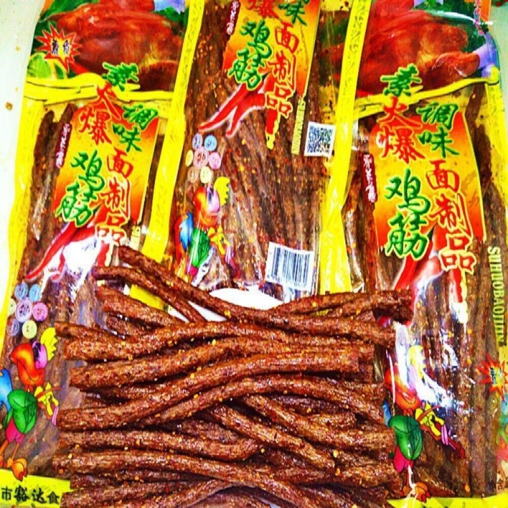 172g/ Pack Spice Bar Snack Spicy chicken string Spice bar Secondary image
