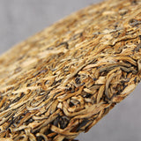 357g Top Honey Fragrant Yunnan Dianhong Black Tea Cake Golden Bud Dian Hong Tea