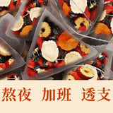 Ginseng Goji Berry Tea - Black Mulberry, Longan, 6-Herb Blend, 120g