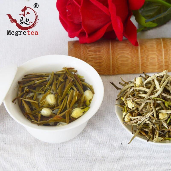 New Jasmine Yinzhen Baihao Highly Flavored Type Tea Big White Hair 250g