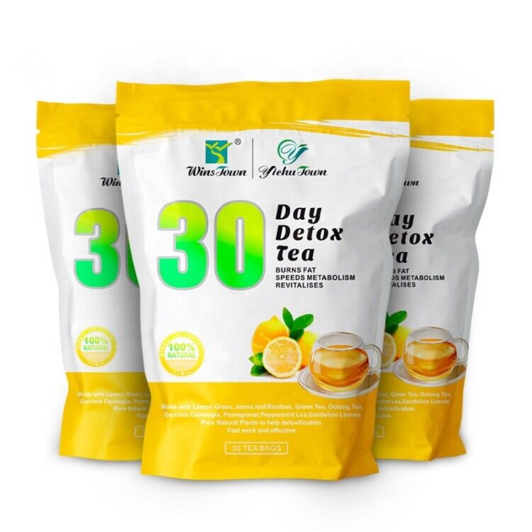 30 Days Detox Flat Tummy Tea Tradition Herbal Diet Weight Loss Tea Senna Unisex