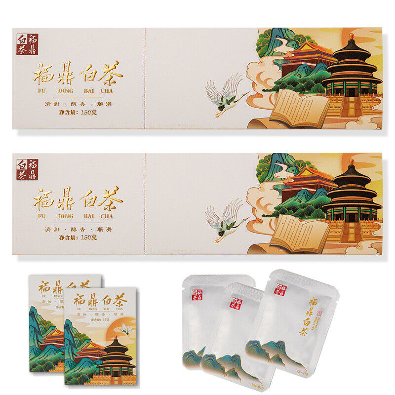 Fuding White Tea Small Square Piece Old Shoumei Gongmei Chenpi White Tea Secondary image
