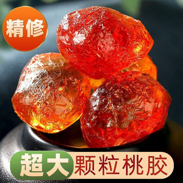 Yunnan Peach Gum - 200g, Wild Premium Grade, Herbal for Beauty & Health