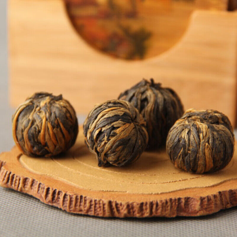 100g/250g/500g China Yunnan Dianhong Dragon Pearl Dian Hong Black Tea Gold Pearl Secondary image