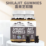 Overall Health 60 Gummies Shilajit Gummies Potent Antioxidant Immune Support