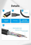 HDMI 2.1 Extension Cable UHD 8K/60Hz HDMI 2.1 Male to Female Cable Extender