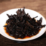 357g Yunnan OldPanzhang Puerh Ripe Tea Cake Menghai Flavor Pure Material