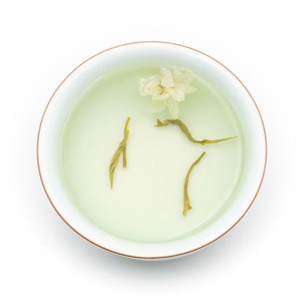 Yuqian 3rd Grade，High quality Bi Tan Piao Xue Jasmine Green Tea