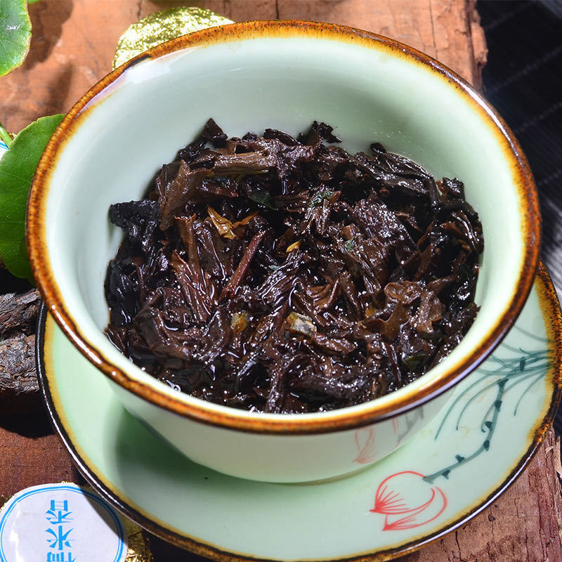 Yunnan Pu'er Ripe Tea with Glutinous Rice Fragrance Xiaotuo Tea Strong Fragrance