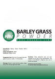 Barley Grass Powder Pure Organic Natural