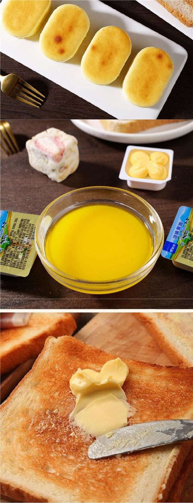 Unsalted Butter Cubes Cooking Baking Ingredient for Steak Bread Cookies