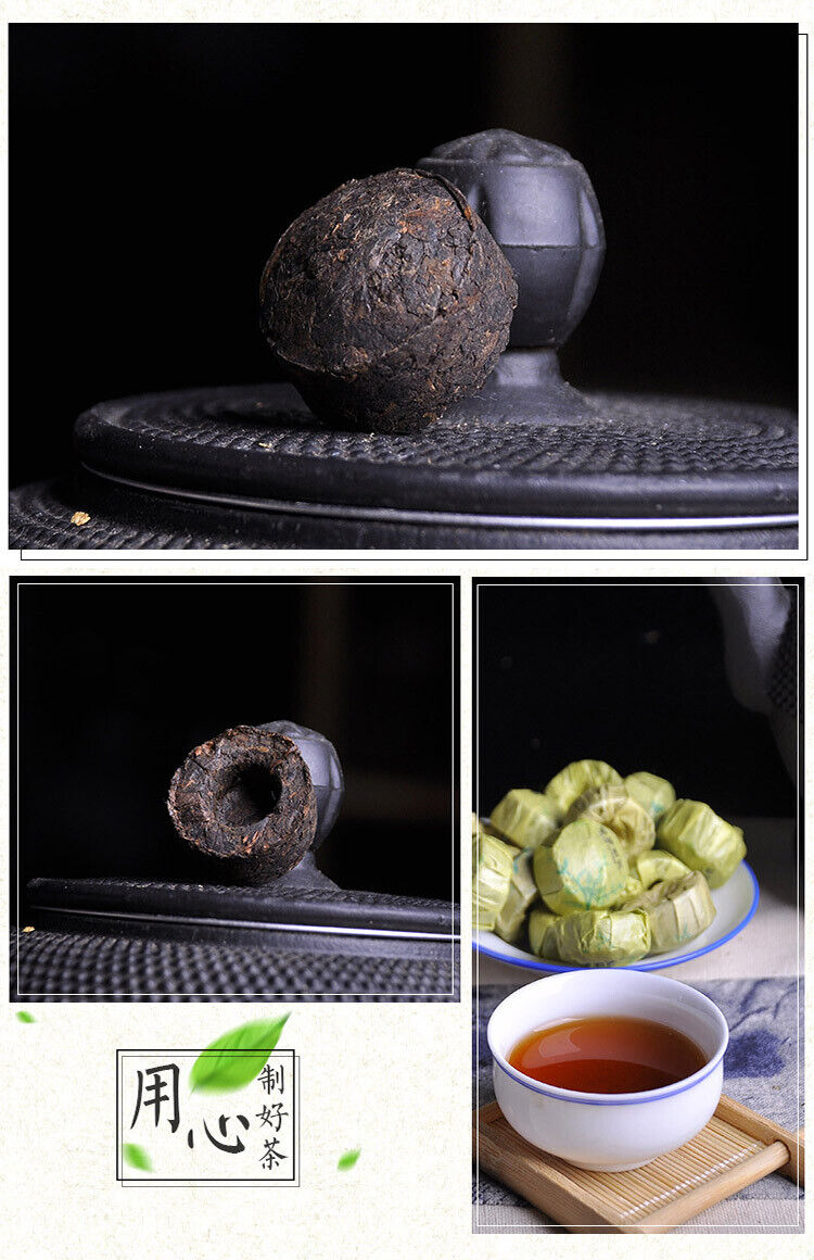 Original Tuo Tea Puerh Ripe Tea Yunnan Original Mini Tuo Tea 500g/1.1lb